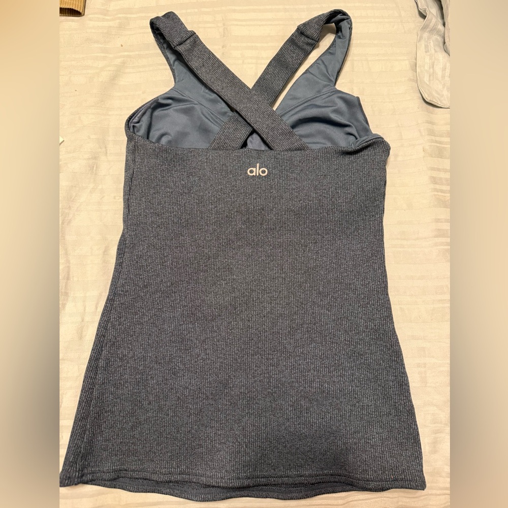 ALO Yoga Gray Tank Top